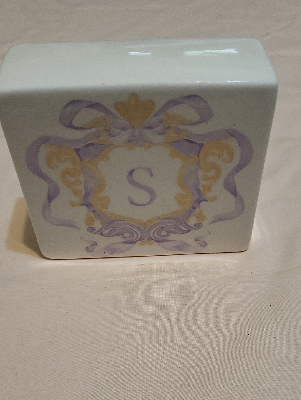 'S' Monogram Decor - Picture 1 of 6